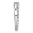 14k White Gold 1 carat Lab Grown Diamond VS+ F+ Complete Circle Chain Slide Pendant - Birthstone Company