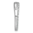 14k White Gold 1 1/2 carat Lab Grown Diamond VS/SI+ G+ Complete Circle Chain Slide Pendant - Birthstone Company