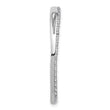 14k White Gold 1 1/2 carat Lab Grown Diamond VS/SI+ G+ Complete Circle Chain Slide Pendant - Birthstone Company