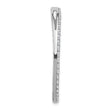 14k White Gold 2 carat Lab Grown Diamond VS+ F+ Complete Circle Chain Slide Pendant - Birthstone Company