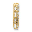 14k 1 carat Lab Grown Diamond VS/SI+ G+ Complete Heart Chain Slide Pendant - Birthstone Company