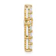 14k 1 carat Lab Grown Diamond VS/SI+ G+ Complete Cross Chain Slide Pendant - Birthstone Company