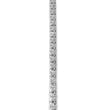14k White Gold 11 5/8 carat Lab Grown Diamond VS/SI+ G+ Complete Round 20 inch Graduated Tennis Necklace - Birthstone Company