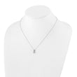 14K White Gold Lab Grown Diamond VS/SI GH, Pendant Necklace