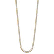 14k 10 carat Lab Grown Diamond VS+ F+ Complete 16 inch Tennis Necklace - Birthstone Company