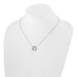 14K White Gold Lab Grown Diamond VS/SI GH, Heart Necklace