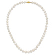 14k 7.5-9mm White Freshwater Cultured Pearl Graduated Necklace