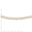 14k 7.5-9mm White Freshwater Cultured Pearl Graduated Necklace