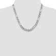 Sterling Silver 7.75mm Figaro Anchor Chain