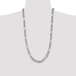 Sterling Silver 7.75mm Figaro Anchor Chain
