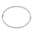 Sterling Silver D/C 4mm Bangle