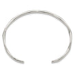 Sterling Silver Polished 5mm Cuff Bangle