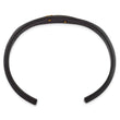 Landstrom's Mt. Rushmore Black Hills Base Metal Black Powder Coated with 10K Tri-color Accents Bangle