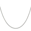 Sophia Jewelers 925 Sterling Silver Box Chain Necklace, Elegant Everyday Shine 18 in - Birthstone Company