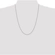 Sophia Jewelers 925 Sterling Silver Box Chain Necklace, Elegant Everyday Shine 18 in - Birthstone Company