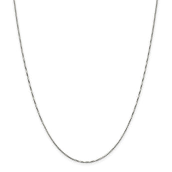 Sophia Jewelers 925 Sterling Silver Box Chain Necklace, Elegant Everyday Shine - 18