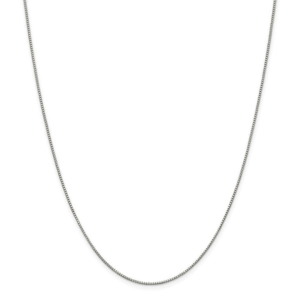 Sophia Jewelers 925 Sterling Silver Box Chain Necklace, Elegant Everyday Shine - 18