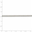 Sterling Silver 925 Women's Box Chain Necklace, Polished 3.25mm, 16 Inch - 22