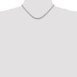 Sterling Silver 925 Women's Box Chain Necklace, Polished 3.25mm, 16 Inch - 22