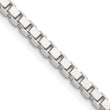 Sterling Silver 925 Women's Box Chain Necklace, Polished 3.25mm, 16 Inch - Birthstone Company