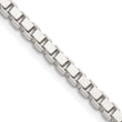 Sterling Silver 925 Women's Box Chain Necklace, Polished 3.25mm, 16 Inch - 22