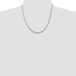 Sterling Silver 2.5mm Byzantine Chain