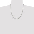 Sterling Silver 2.5mm Byzantine Chain