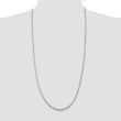 Sterling Silver 2.5mm Byzantine Chain