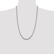 Sterling Silver 3.25mm Byzantine Chain