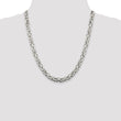 Sterling Silver 7.5mm Byzantine Chain