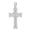 De-Ani Sterling Silver with Endcaps and X-Center Latin Cross Pendant