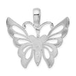 De-Ani Sterling Silver Diamond-Cut Cut-Out Butterfly Pendant