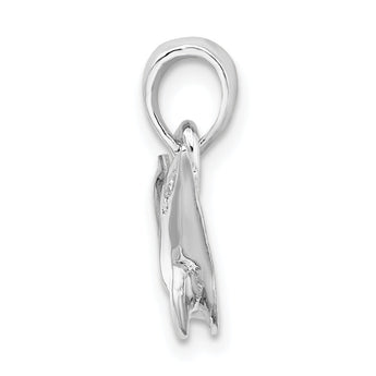De-Ani Sterling Silver Polished Dolphin Pendant