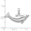 De-Ani Sterling Silver Polished Dolphin Pendant