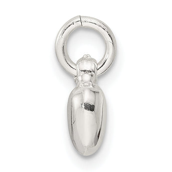 Sterling Silver Small Puffed Heart Charm