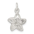Sterling Silver Puffed Flower Charm