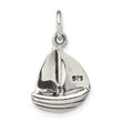 Sterling Silver Polished Sailboat Pendant