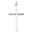 Sterling Silver Polished Cross Pendant