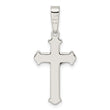 Sterling Silver Polished Crucifix Pendant