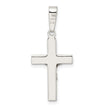 Sterling Silver Polished Crucifix Pendant