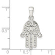 Sterling Silver Polished Chamseh Pendant