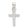 Sterling Silver Polished Cross Pendant