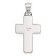 Sterling Silver Polished Cross Pendant