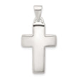 Sterling Silver Polished Cross Pendant