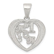 Sterling Silver # 1 Mom Charm
