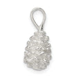Sterling Silver Pinecone Charm