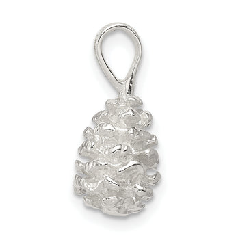 Sterling Silver Pinecone Charm