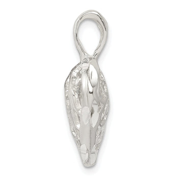 Sterling Silver Filigree Heart Pendant