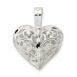 Sterling Silver Filigree Heart Pendant