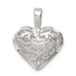 Sterling Silver Filigree Heart Pendant